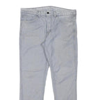 LEVI'S Mens Jeans Blue Slim Skinny Denim Light W34 L28 Zip Cotton Blend