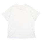 LEVI'S Mens White Graphic T-Shirt 2XL Short Sleeve Crew Neck Logo Print