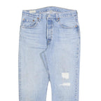 LEVI'S 501 BIG E Womens Jeans Blue Regular Straight Denim Light W30 L26 Vintage