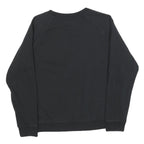 LEVI'S Mens Black Crew Neck XS Cotton Blend Sweatshirt Logo Print