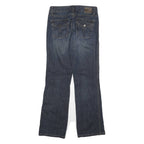 CALVIN KLEIN Womens Regular Fit Blue Denim Jeans W28 L29 Stylish Cotton Blend