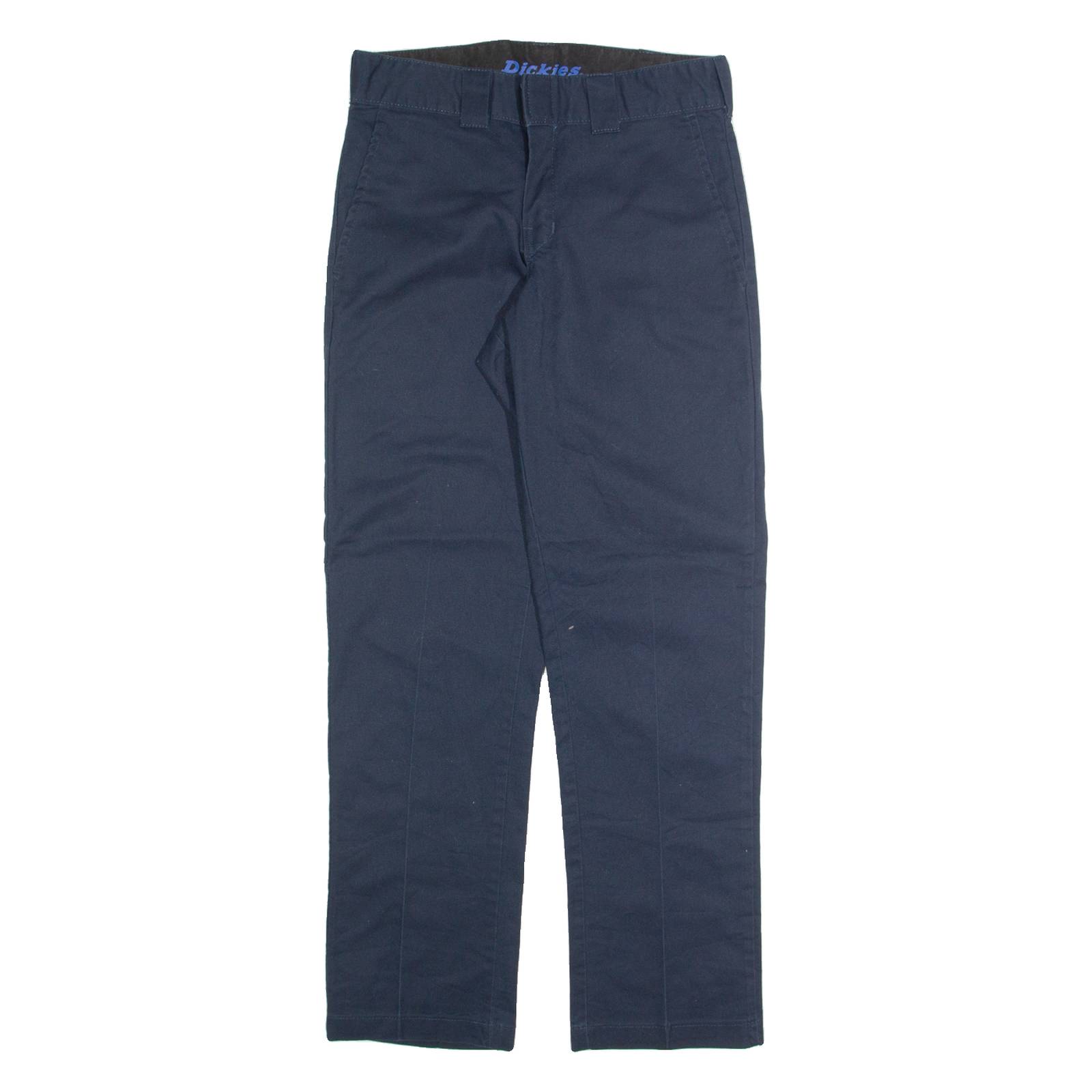 DICKIES Chino Mens Trousers Blue Regular Straight W29 L30