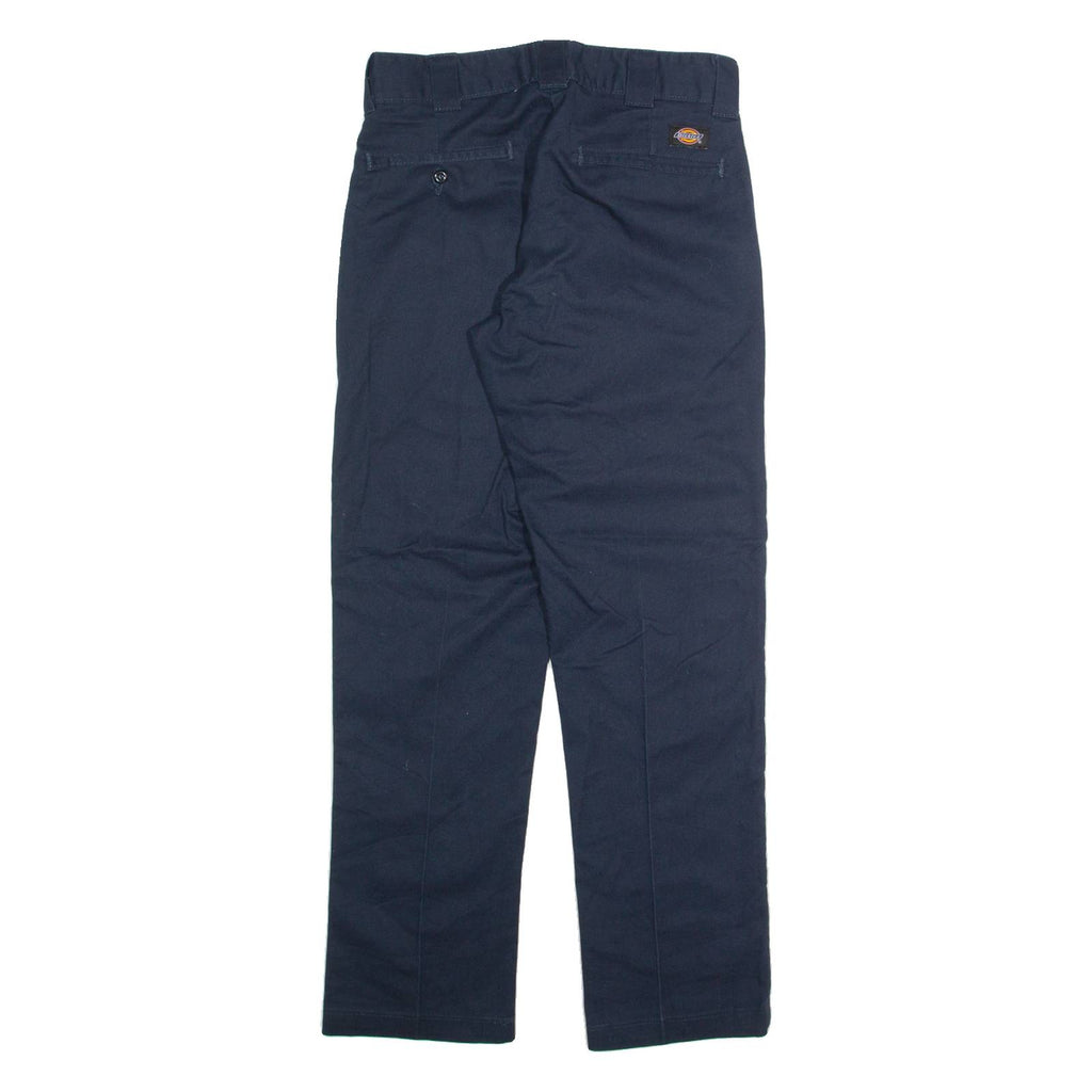 DICKIES Chino Mens Trousers Blue Regular Straight W29 L30