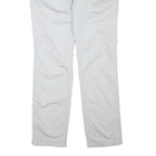 VANS Mens Cotton Blend Light Grey Regular Fit Straight Leg Trousers W38 L34