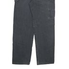 DICKIES Mens Regular Fit Straight Denim Jeans Black W34 L32 Workwear Utility