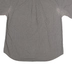 TOMMY HILFIGER Mens Black & White Check Shirt XL Short Sleeve Cotton Casual