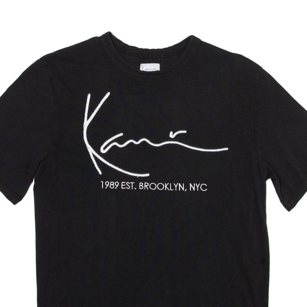 KARL KANI Mens T-Shirt Black XS