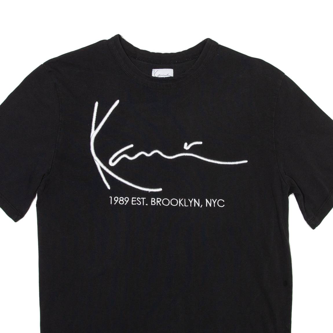 KARL KANI Mens T-Shirt Black XS