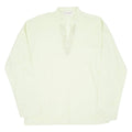 Womens Top Green V-Neck Long Sleeve M