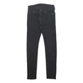 LEVI'S 519 Hi-Ball Mens Jeans Black Slim Skinny Denim W27 L27 Zip