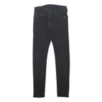 LEVI'S 519 Hi-Ball Mens Jeans Black Slim Skinny Denim W27 L27 Zip