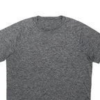 UNDER ARMOUR Mens Grey Sweatshirt XL Crew Neck Short Sleeve Athletic Activewear