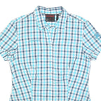 MAMMUT Womens Blue & White Checked Shirt S Lightweight Casual Outdoor