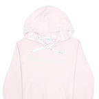 CHAMPION Womens Pink Pullover Hoodie S Cotton Blend Classic Logo Casual