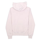 CHAMPION Womens Pink Pullover Hoodie S Cotton Blend Classic Logo Casual