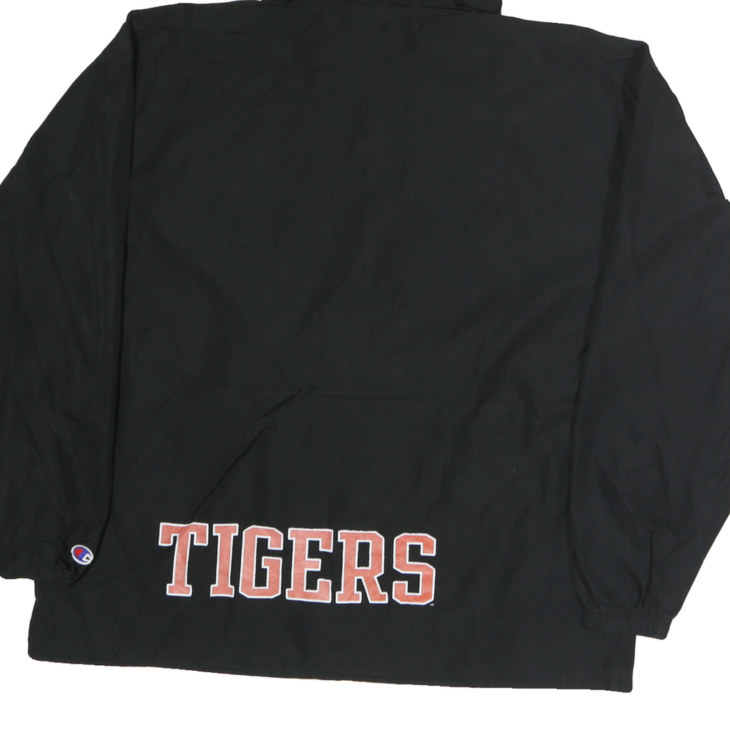 CHAMPION Mens Black University Of The Pacific Zip Jacket XL Polyester Sportswear