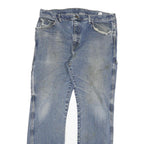 DICKIES Mens Regular Fit Blue Denim Jeans W36 L32 Workwear Zip Closure