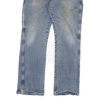 DICKIES Mens Regular Fit Blue Denim Jeans W36 L32 Workwear Zip Closure