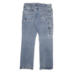 DICKIES Mens Regular Fit Blue Denim Jeans W36 L32 Workwear Zip Closure