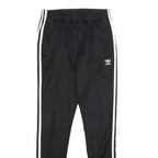ADIDAS Womens Joggers Black & White Slim Tapered UK 6 W26 L29 Classic Sportswear
