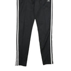 ADIDAS Womens Joggers Black & White Slim Tapered UK 6 W26 L29 Classic Sportswear