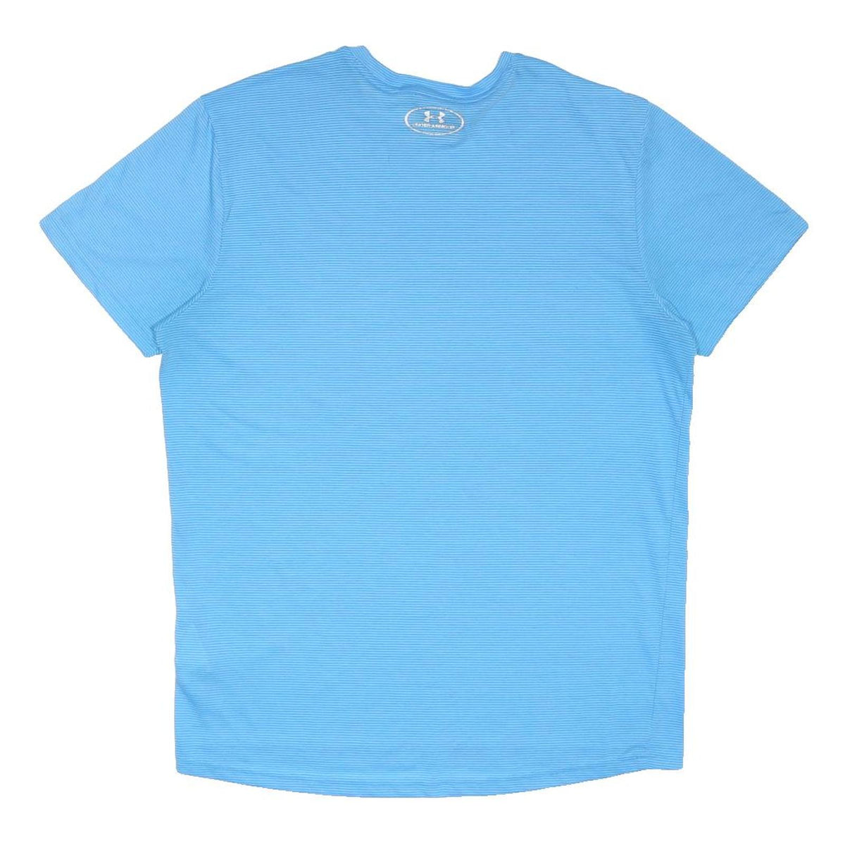 UNDER ARMOUR Mens Blue Athletic T-Shirt M Short Sleeve Crew Neck Performance Top