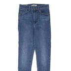 LEVI'S Mile High BIG E Womens Jeans Blue Slim Skinny Stone Wash W27 L28