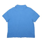 TOMMY HILFIGER Mens Blue Polo Shirt L Cotton Classic Fit Short Sleeve Casual