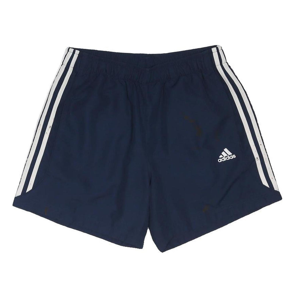 ADIDAS Mens Shorts Navy Blue Sports Casual M W30 Athletic Polyester