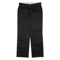 DICKIES 774 Womens Trousers Black Regular Straight W31 L31