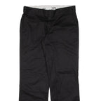 DICKIES 774 Womens Trousers Black Regular Straight W31 L31