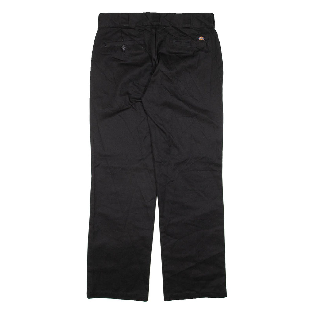 DICKIES 774 Womens Trousers Black Regular Straight W31 L31