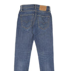 LEVI'S 512 Tapered Mens Jeans Blue Regular Denim Medium W27 L32 Stylish Zip