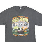 NFL Mens Grey Pro Bowl 2014 Graphic T-Shirt M Short Sleeve Crew Neck