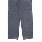 DICKIES Mens Jeans Blue Regular Straight Denim W36 L34 Workwear Zip Closure