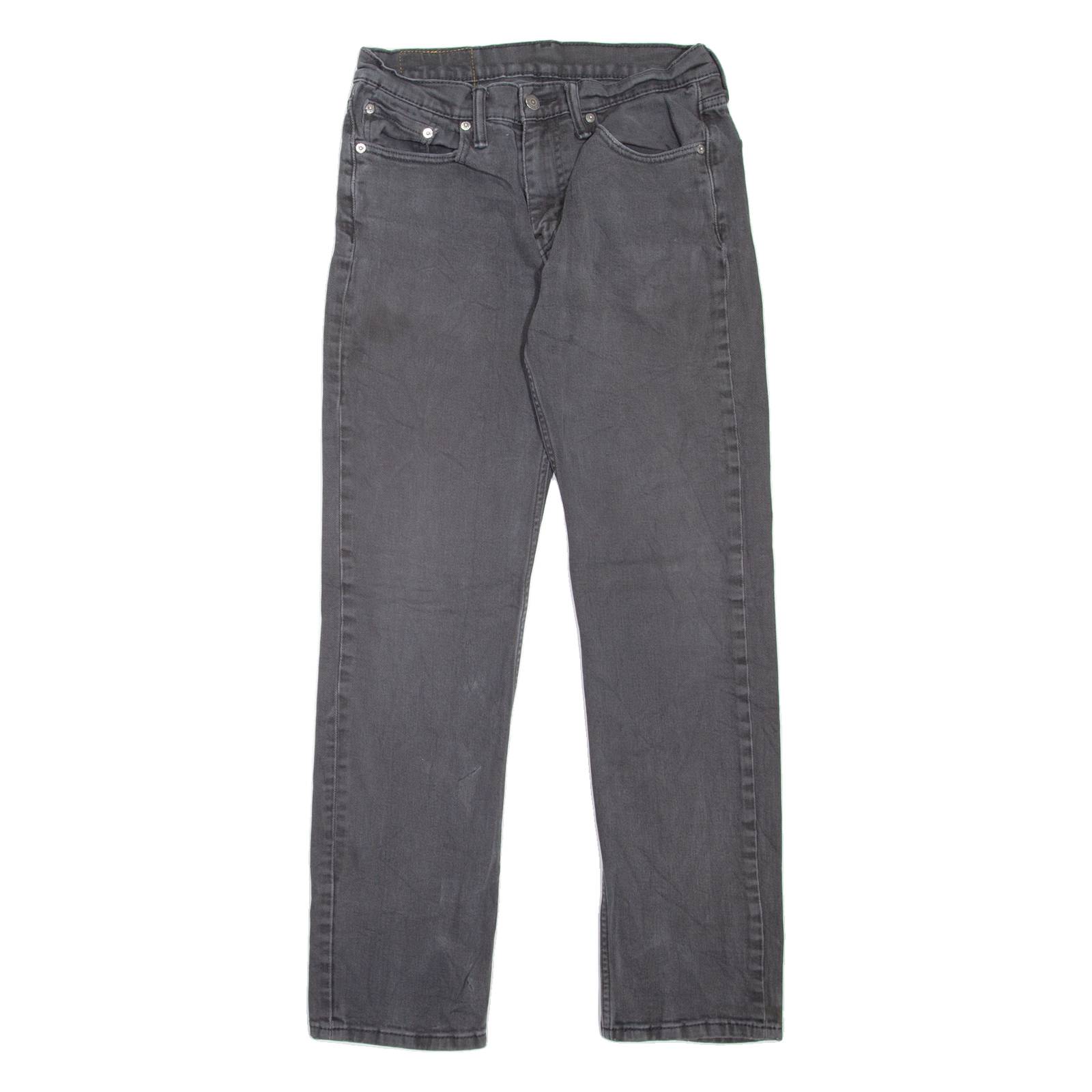 LEVI'S 514 Jeans Mens Grey Slim Straight W30 L32