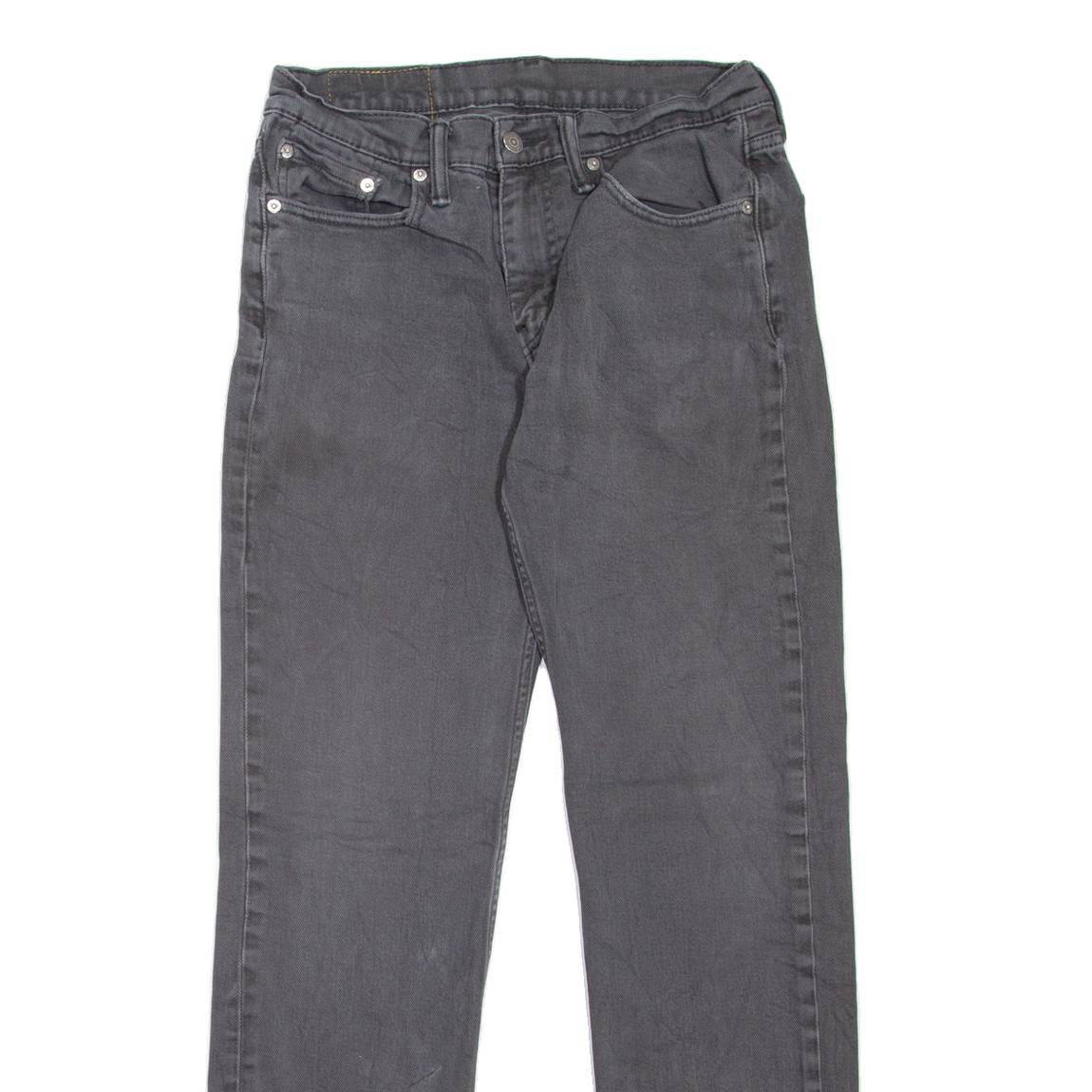 LEVI'S 514 Jeans Mens Grey Slim Straight W30 L32