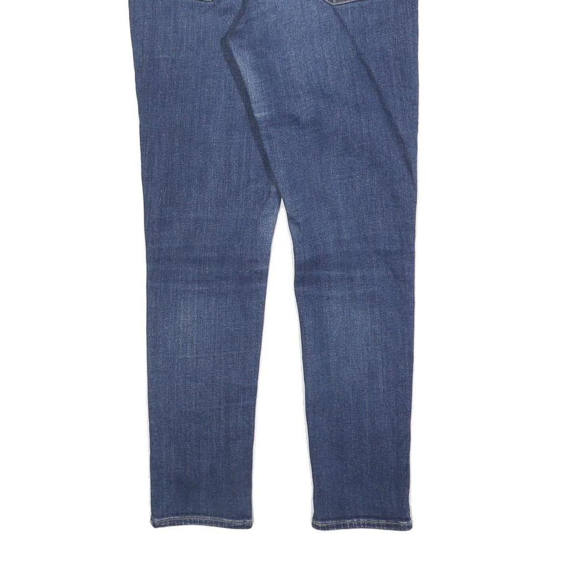 LEVI'S 711 Womens Slim Blue Denim Light W28 L26 Zip Jeans