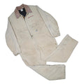 CARHARTT Mens Beige Cotton Loose Fit Dungarees 3XL W50 L28 Workwear Coverall
