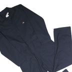 DICKIES Mens Navy Blue Cotton Blend Classic Dungarees M W36 L29 Workwear Overall