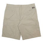 DICKIES Mens Shorts Beige Casual Cargo XL W38 Durable Cotton Blend Pockets