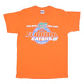 STEP AHEAD Mens Orange Florida Gators Graphic T-Shirt M Short Sleeve Crew Neck