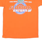 STEP AHEAD Mens Orange Florida Gators Graphic T-Shirt M Short Sleeve Crew Neck