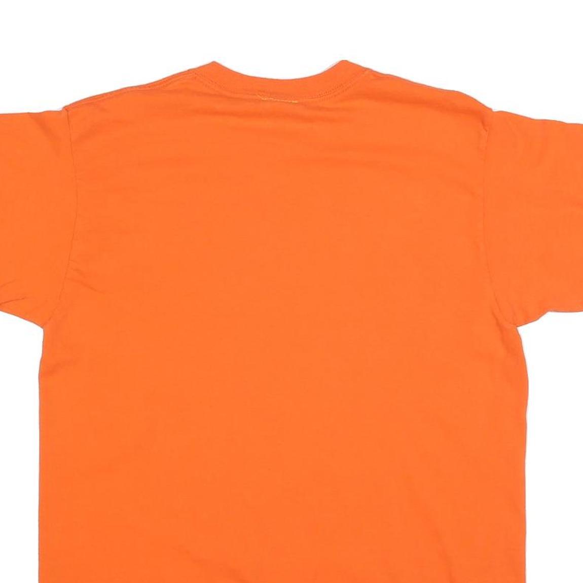 STEP AHEAD Mens Orange Florida Gators Graphic T-Shirt M Short Sleeve Crew Neck