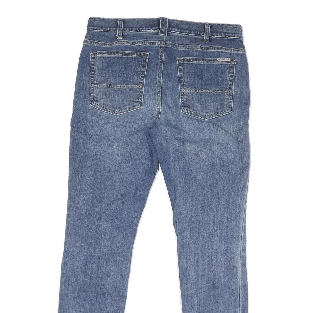 CARHARTT Womens Slim Fit Skinny Jeans Blue Denim W31 L29 Stylish Cotton Blend