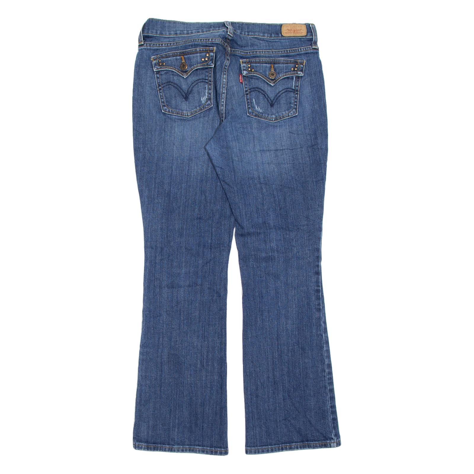LEVI'S 515 Womens Jeans Blue Slim Bootcut Stone Wash W30 L30
