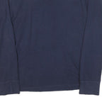 NIKE Mens Blue XL Long Sleeve Crew Neck Cotton Blend T-Shirt Casual Classic