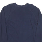 NIKE Mens Blue XL Long Sleeve Crew Neck Cotton Blend T-Shirt Casual Classic