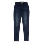 LEVI'S 710 Super Womens Jeans Blue Regular Skinny Stone Wash W25 L30