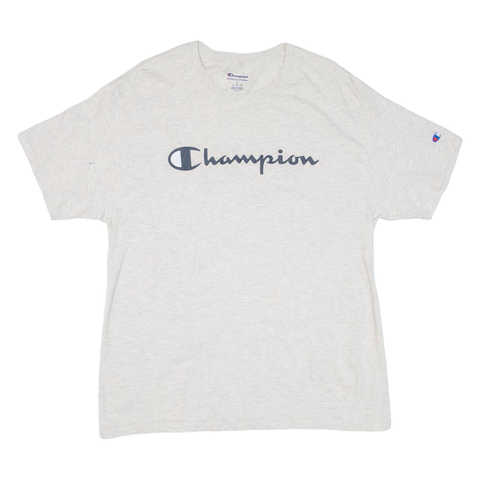 CHAMPION Mens T-Shirt Beige L